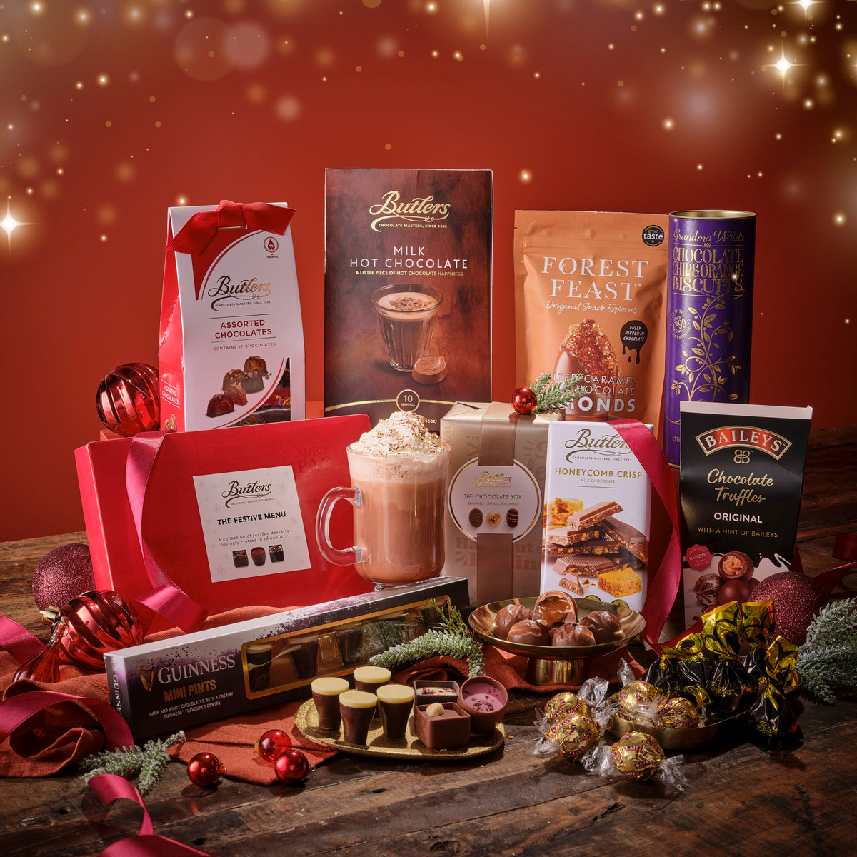 An Irish Chocolate Sensations Gift Basket