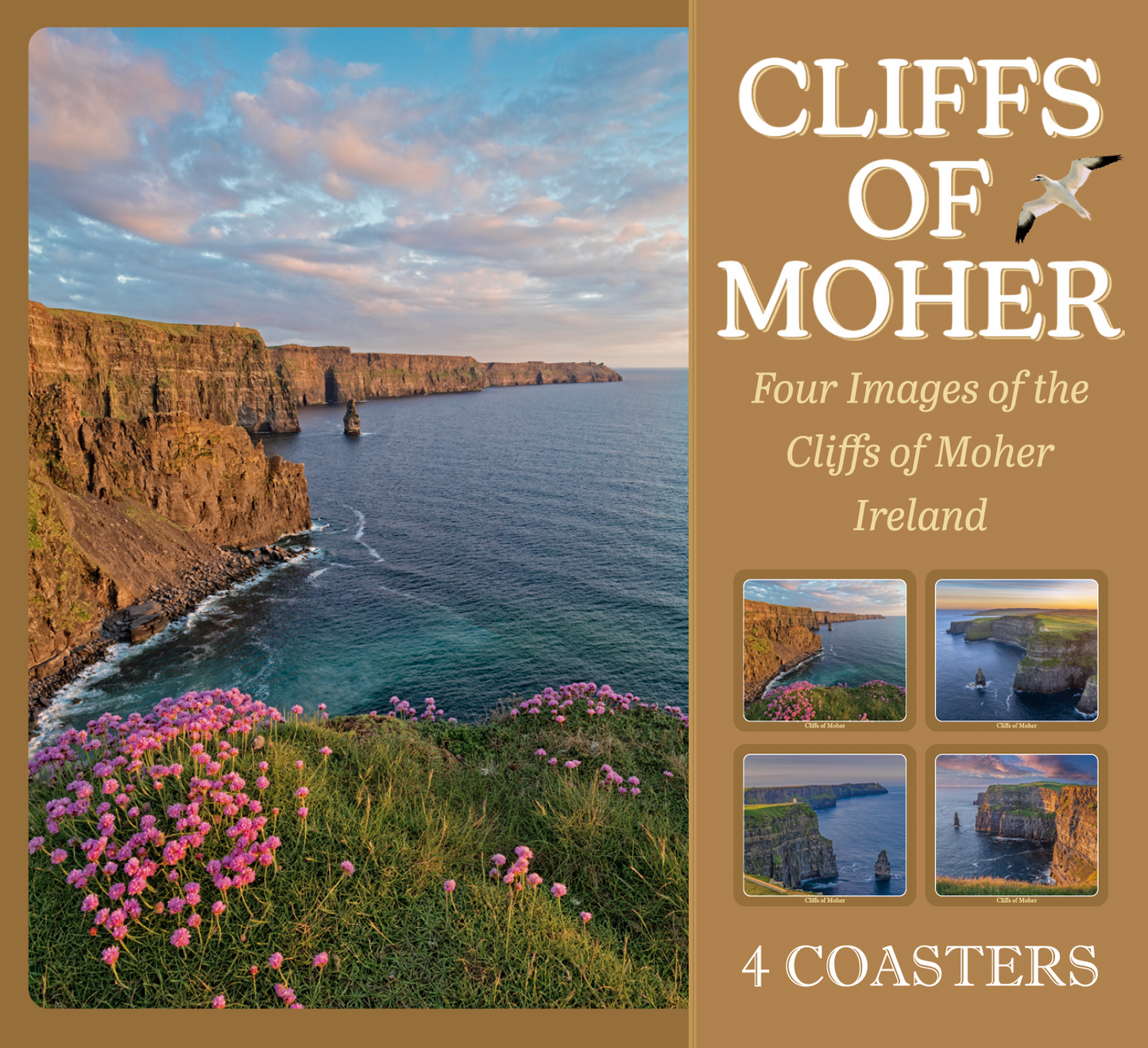 Cliffs of Moher Image Table Coasters