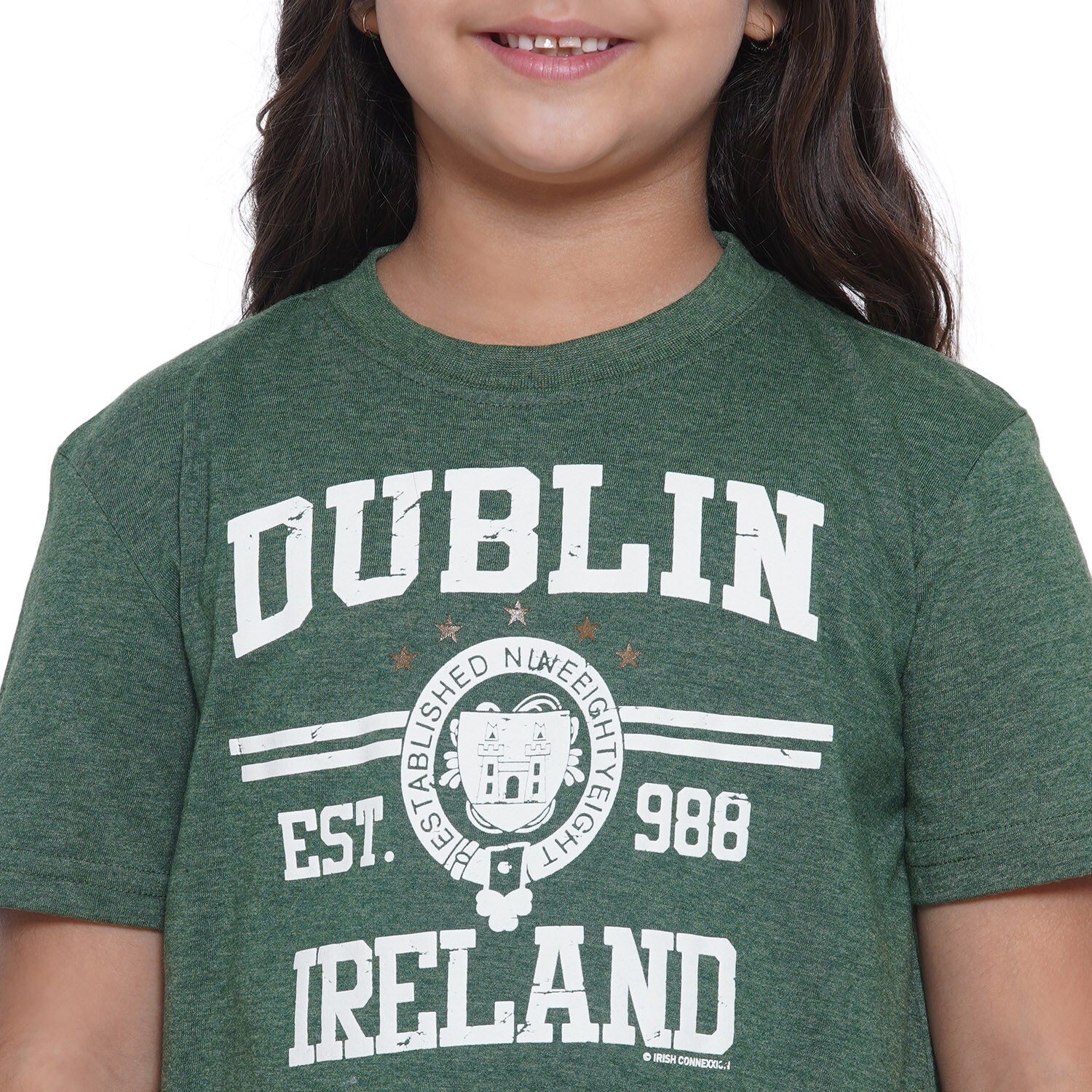 Irish Connexxion Kids Dublin Ireland Green T-Shirt 