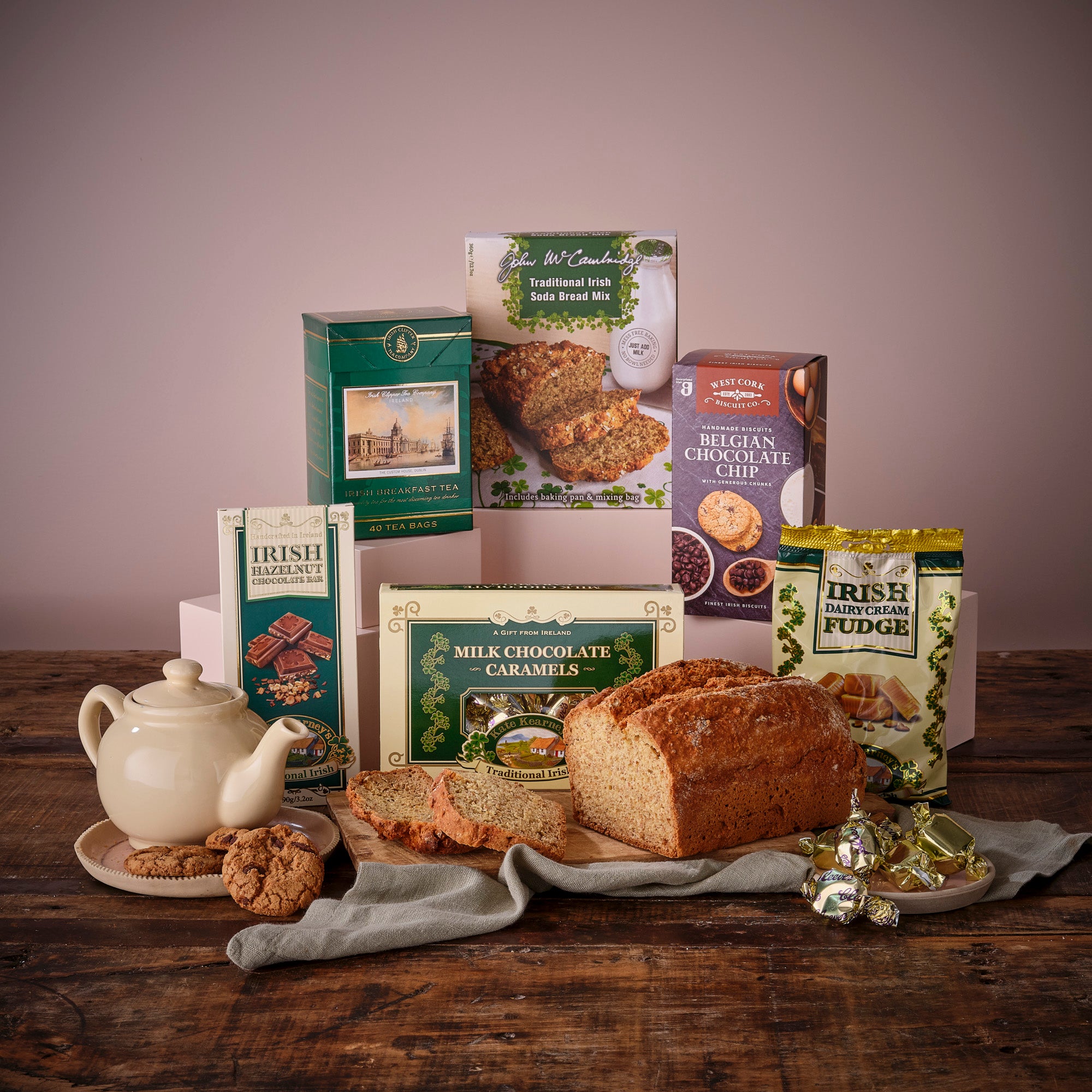 Delicious Treats From Ireland Gift Basket