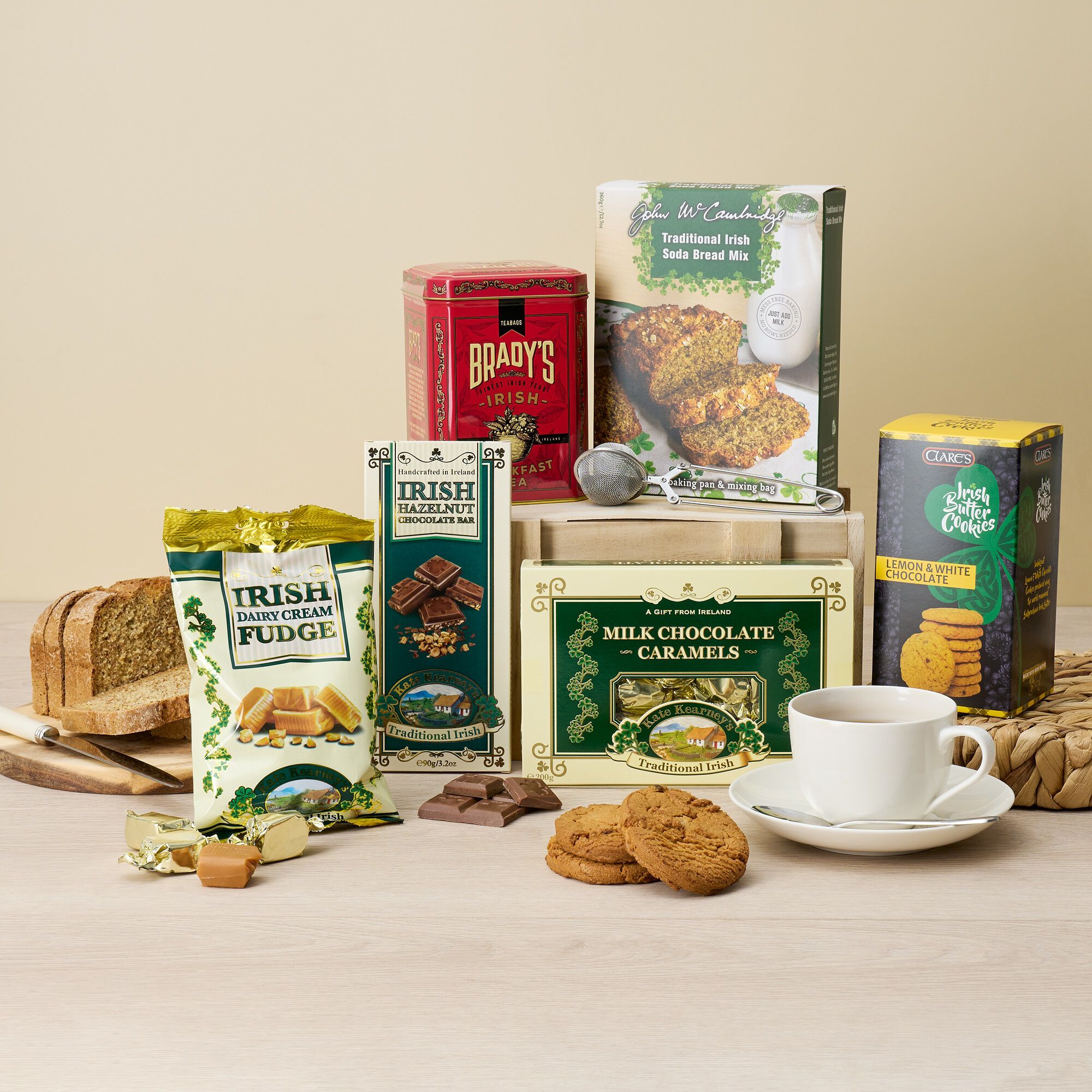 Delicious Treats From Ireland Gift Basket