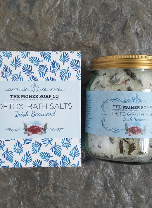 The Moher Soap Co. Irish Seaweed Detox Bath Salts 320g Jar