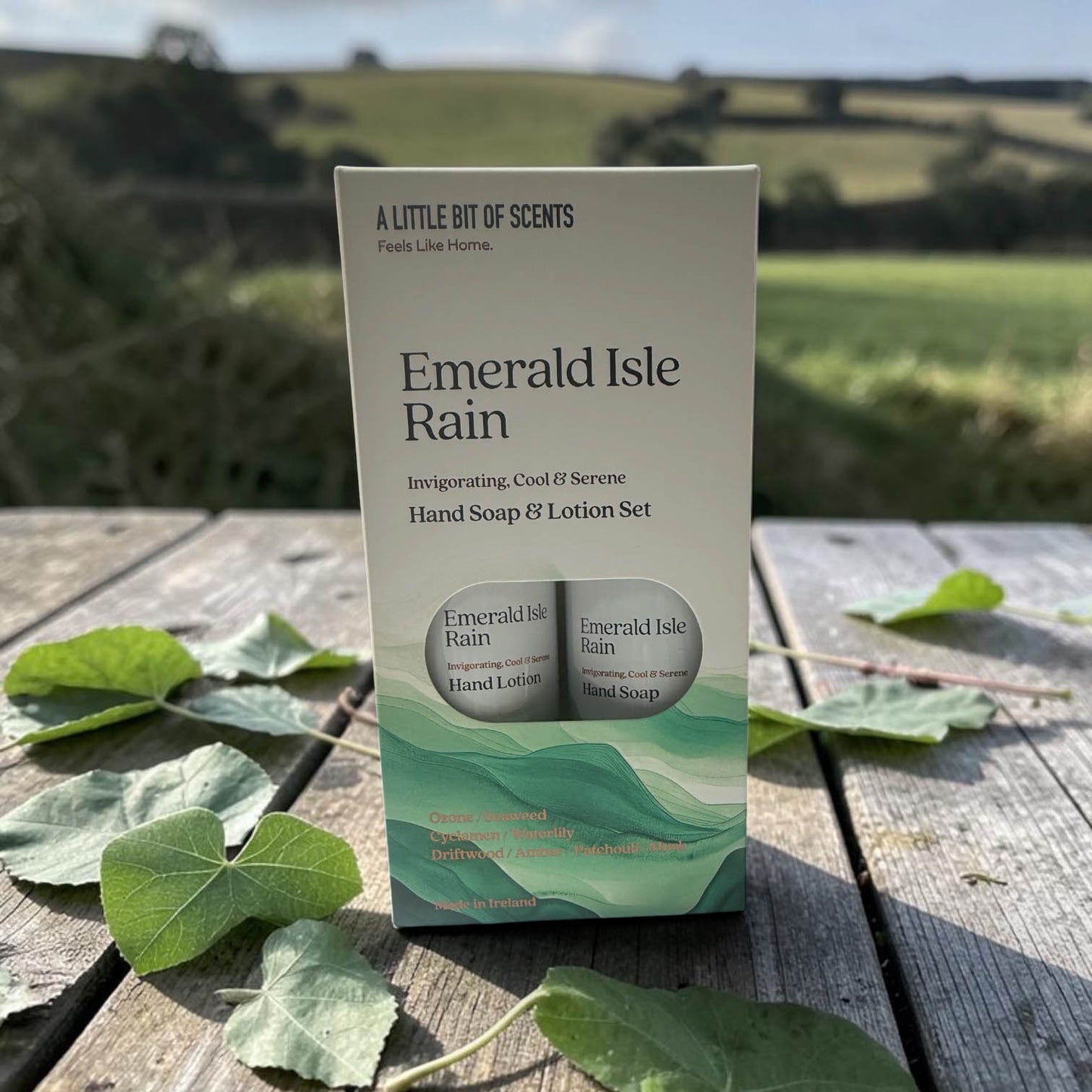 Emerald Isle Rain Hand Wash Set
