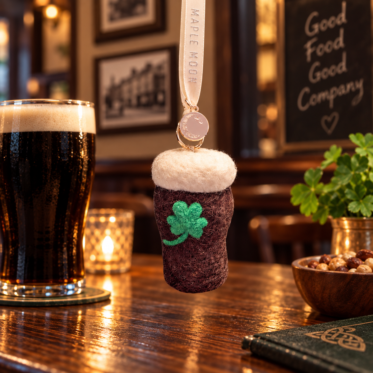 Felt Stout Christmas Decoration