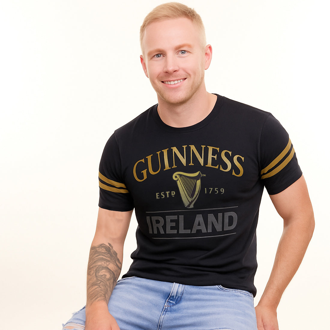 Guinness Ireland Est'd 1759 Black T-Shirt 