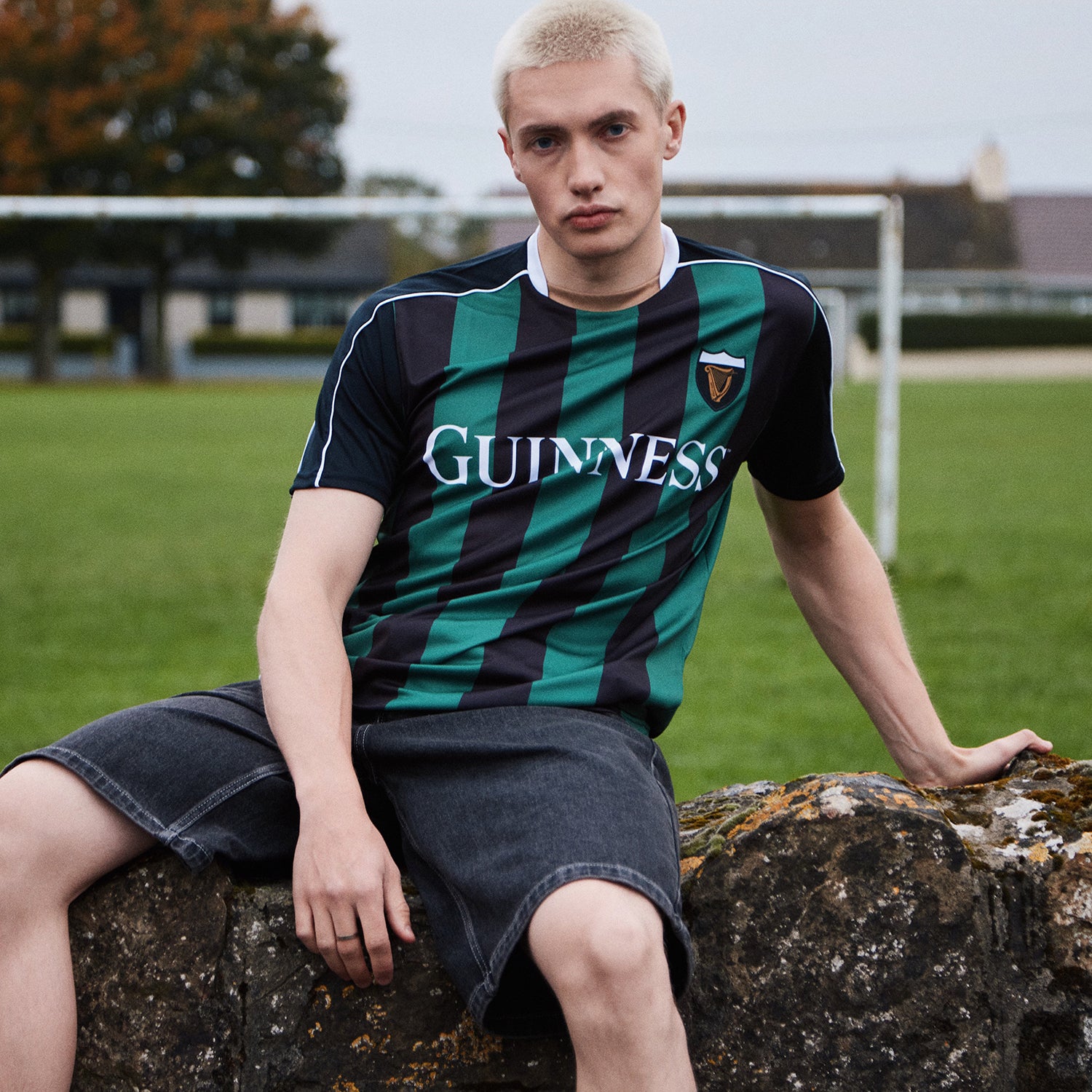 Guinness Retro Striped Performance Top 