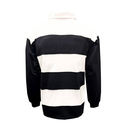 Guinness Black & White Six Nations Long Sleeve Rugby Top