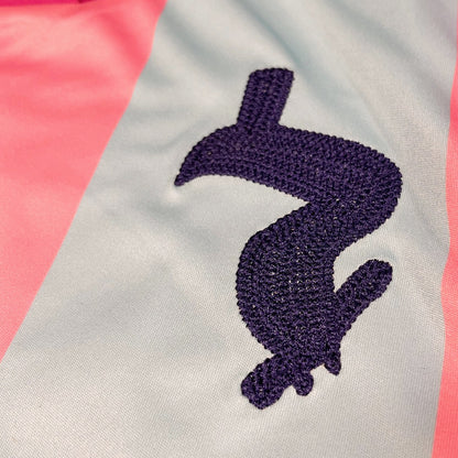 Guinness Pink and Blue Striped Performance Top