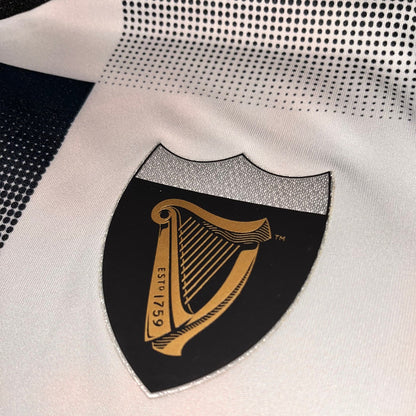 Guinness Cream and Black Check Performance Top