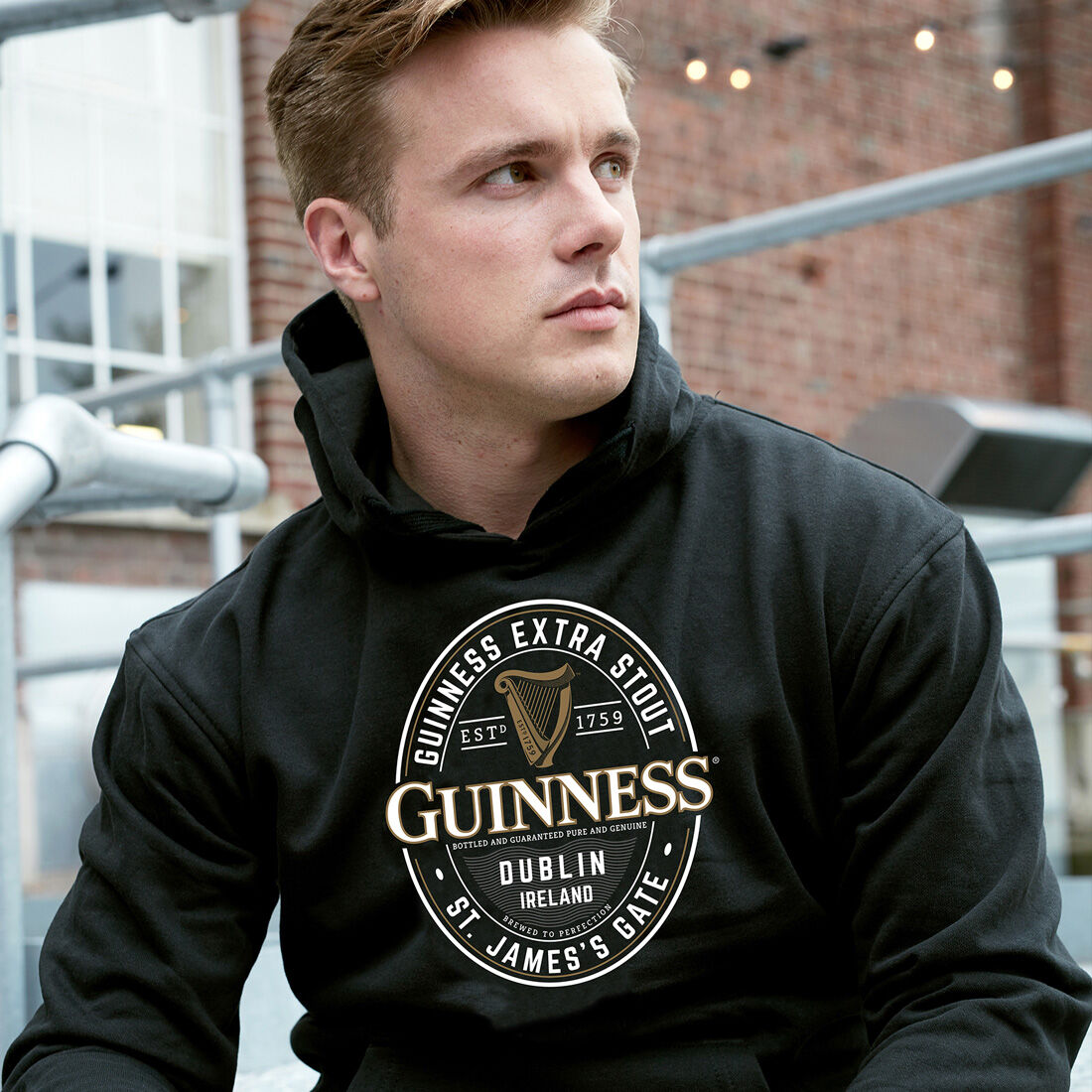 Guinness St James Gate Dublin Ireland Hoodie 