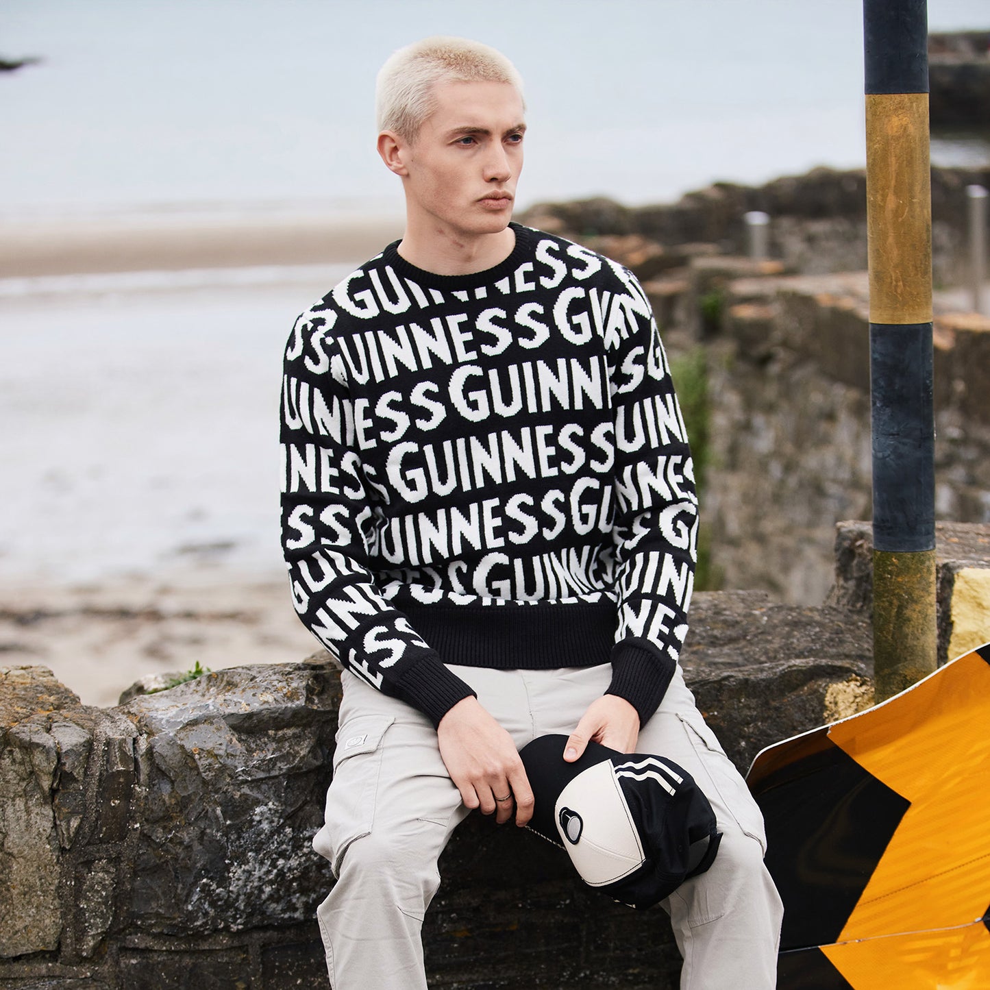 Unisex Guinness Chunky Word Sweater