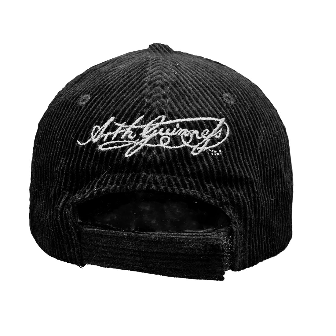 Guinness Black Trademark Cord Baseball Cap