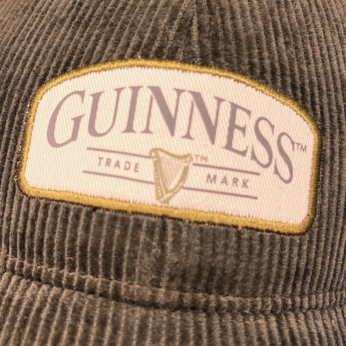 Guinness Brown Trademark Cord Baseball Cap