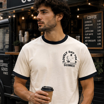 Guinness Cream & Black Toucan Lovely Day T-shirt