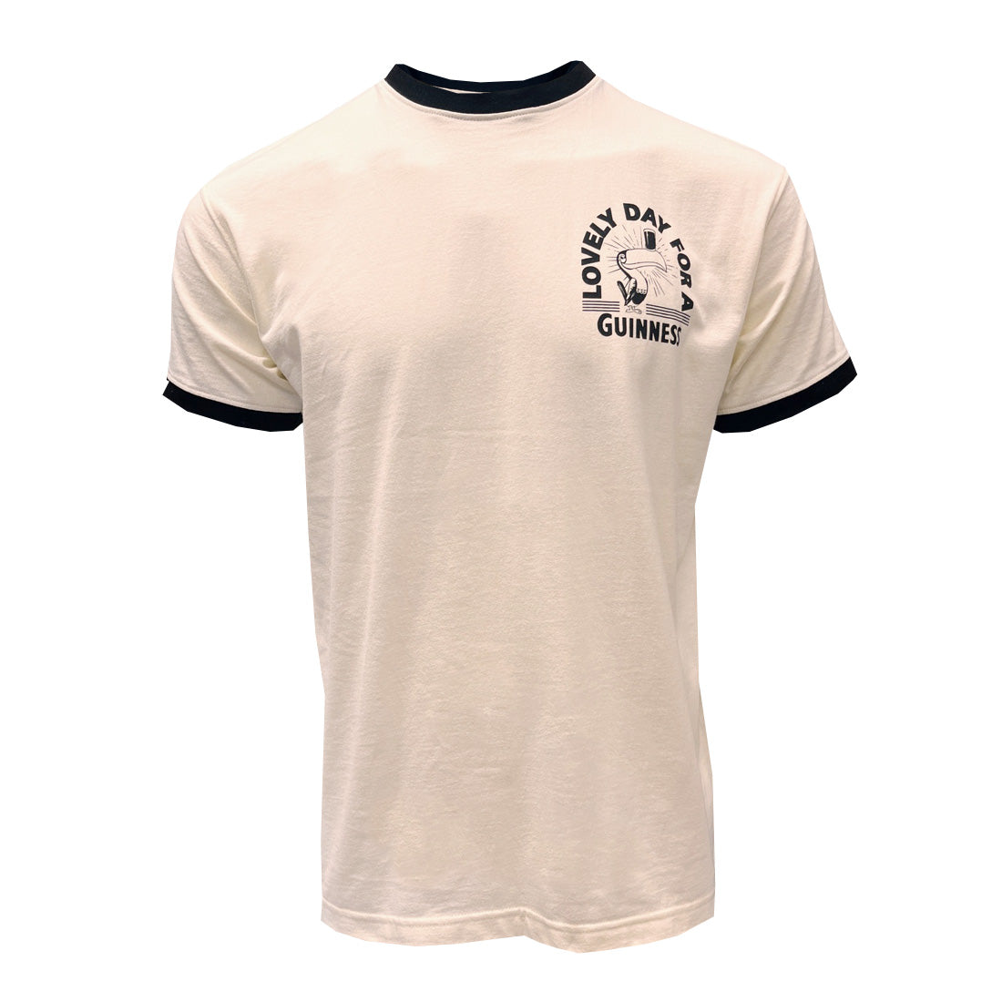 Guinness Cream & Black Toucan Lovely Day T-Shirt