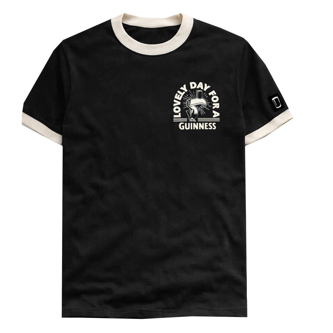Guinness Black & Cream Toucan Lovely Day T-Shirt