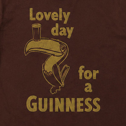 Lovely Day for a Guinness Brown T-Shirt