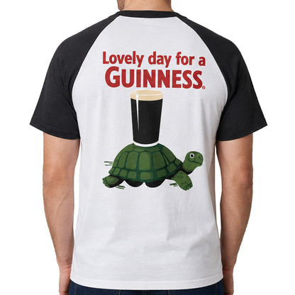 Guinness Lovely Day Turtle White & Black T-Shirt