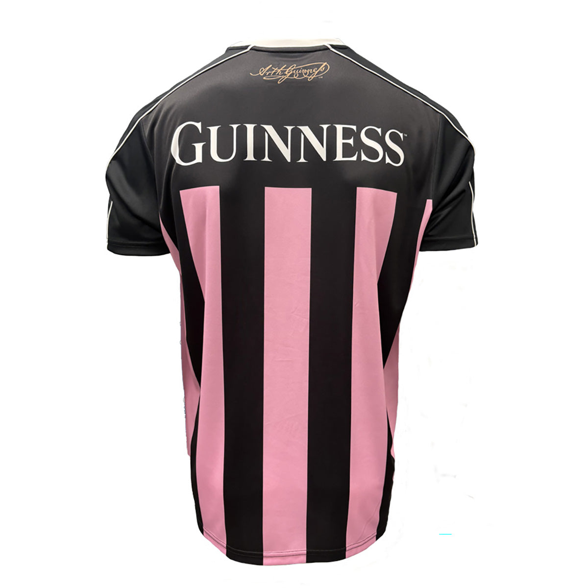 Guinness Pink & Black Striped Performance Top