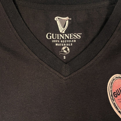 Guinness Black Heart Ladies T-Shirt