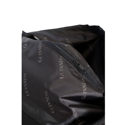 Guinness Black Drawstring Bag