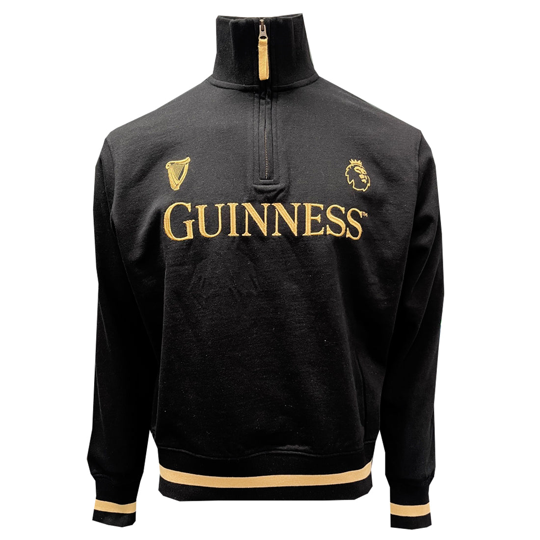 Guinness Black and Gold Premier League 1/4 Zip Top