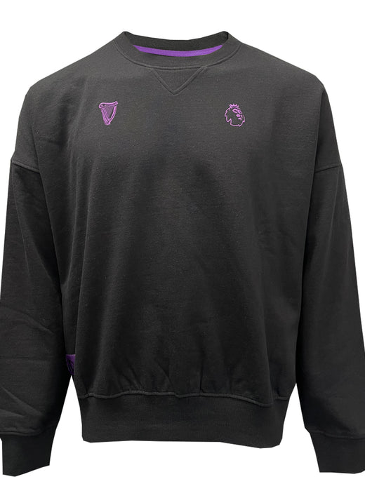 Guinness Black and Purple Premier League Sweatshirt