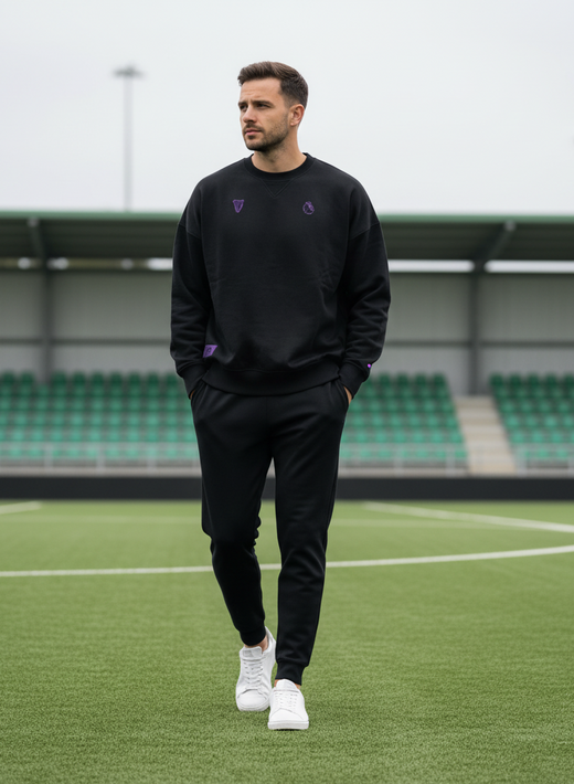 Guinness Black and Purple Premier League Sweatshirt