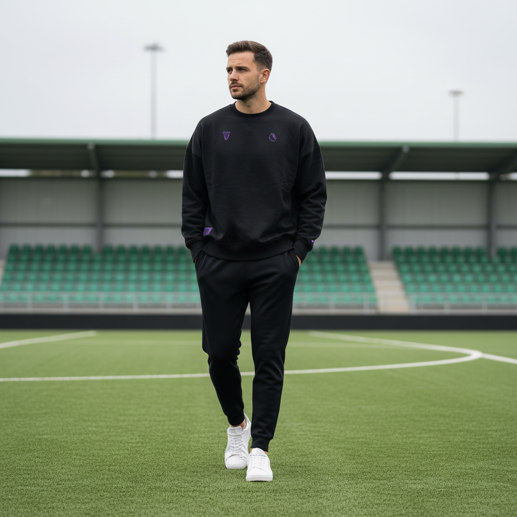 Guinness Black and Purple Premier League Sweatshirt