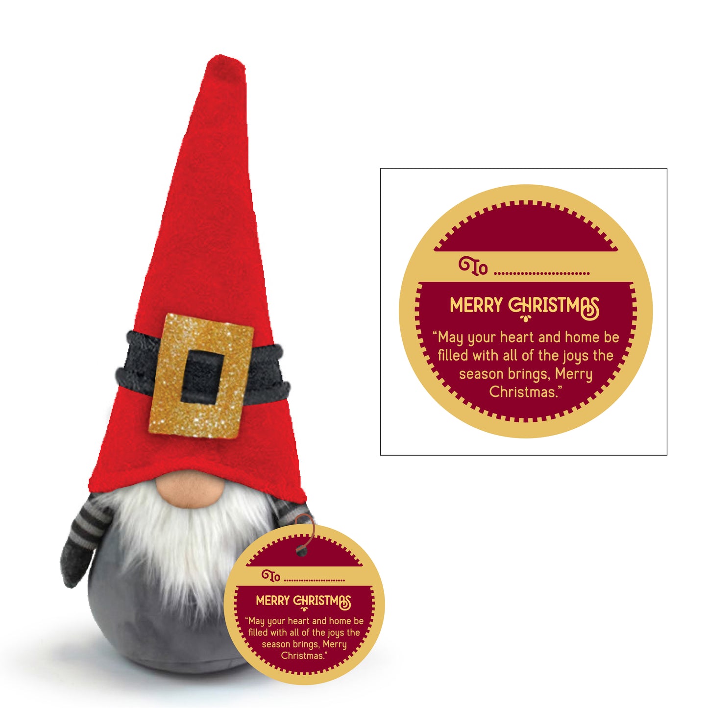 Nordic Christmas Santa Style Gonk