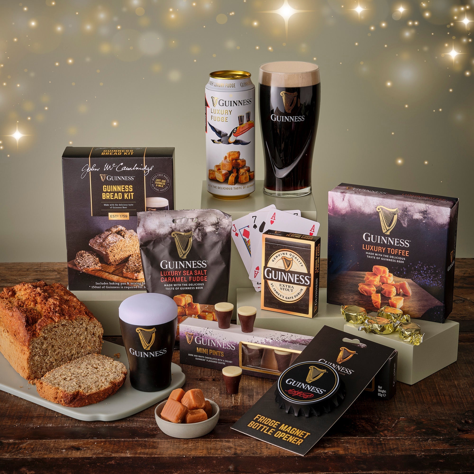 Guinness Snacks & Gift Basket