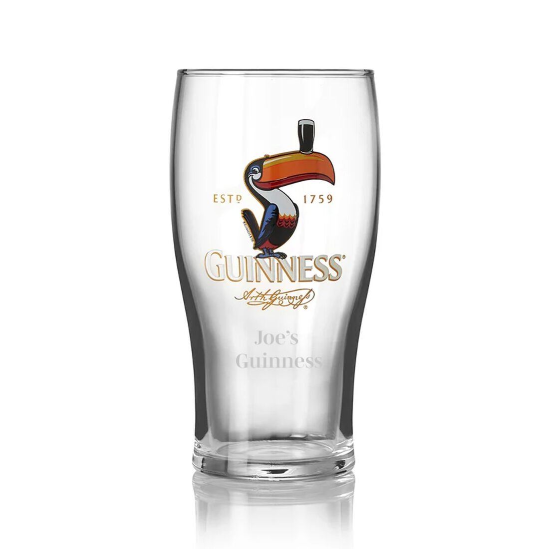 Guinness Toucan Pint Glass