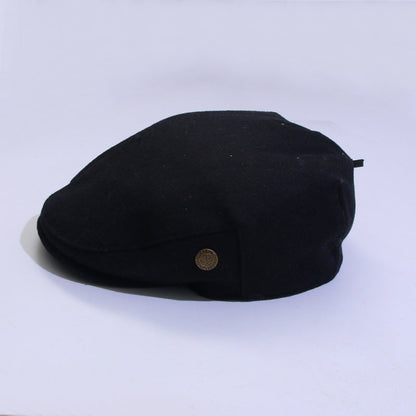 Mens Tweed Countryman Black Hat