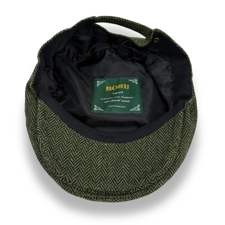 Kid's Everyman Tweed Cap Green