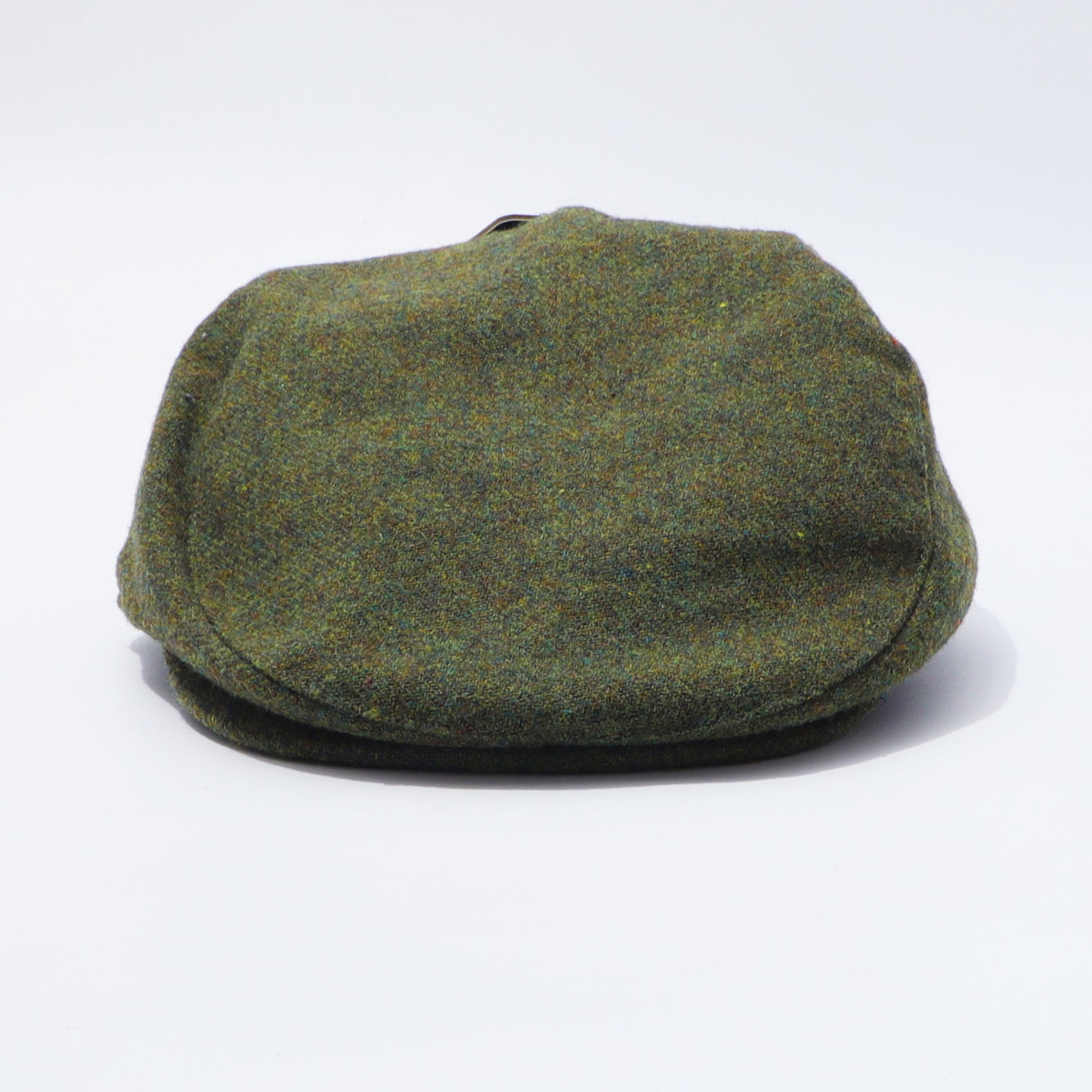Traditional Moss Green Tweed Cap