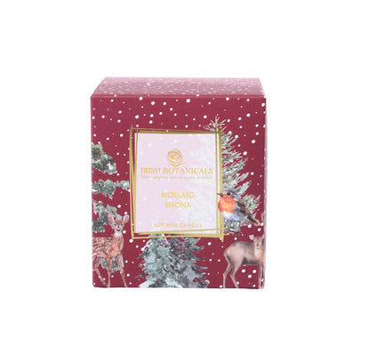 Nollaig Shona Christmas Candle