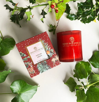 Nollaig Shona Christmas Candle