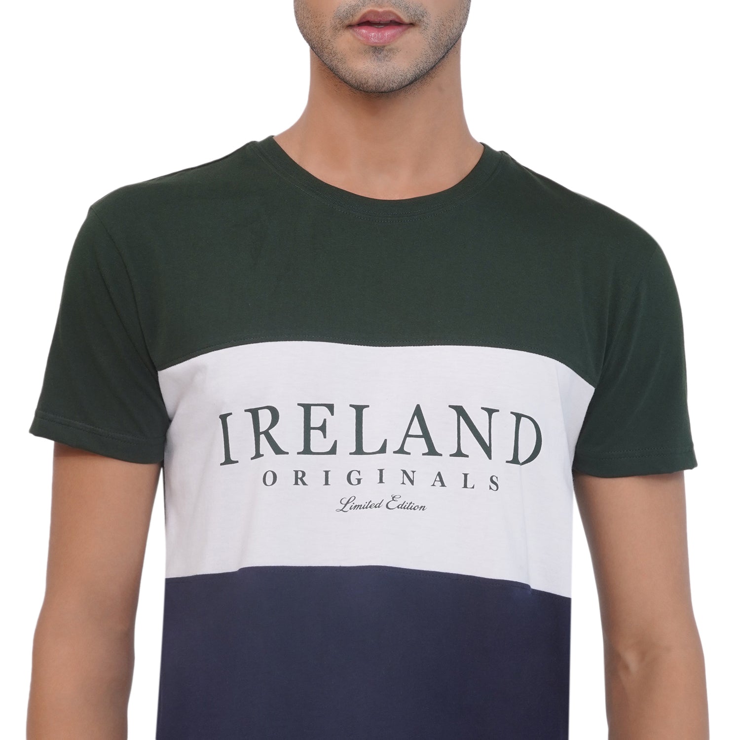 Men's Ireland Color Block T-shirt 