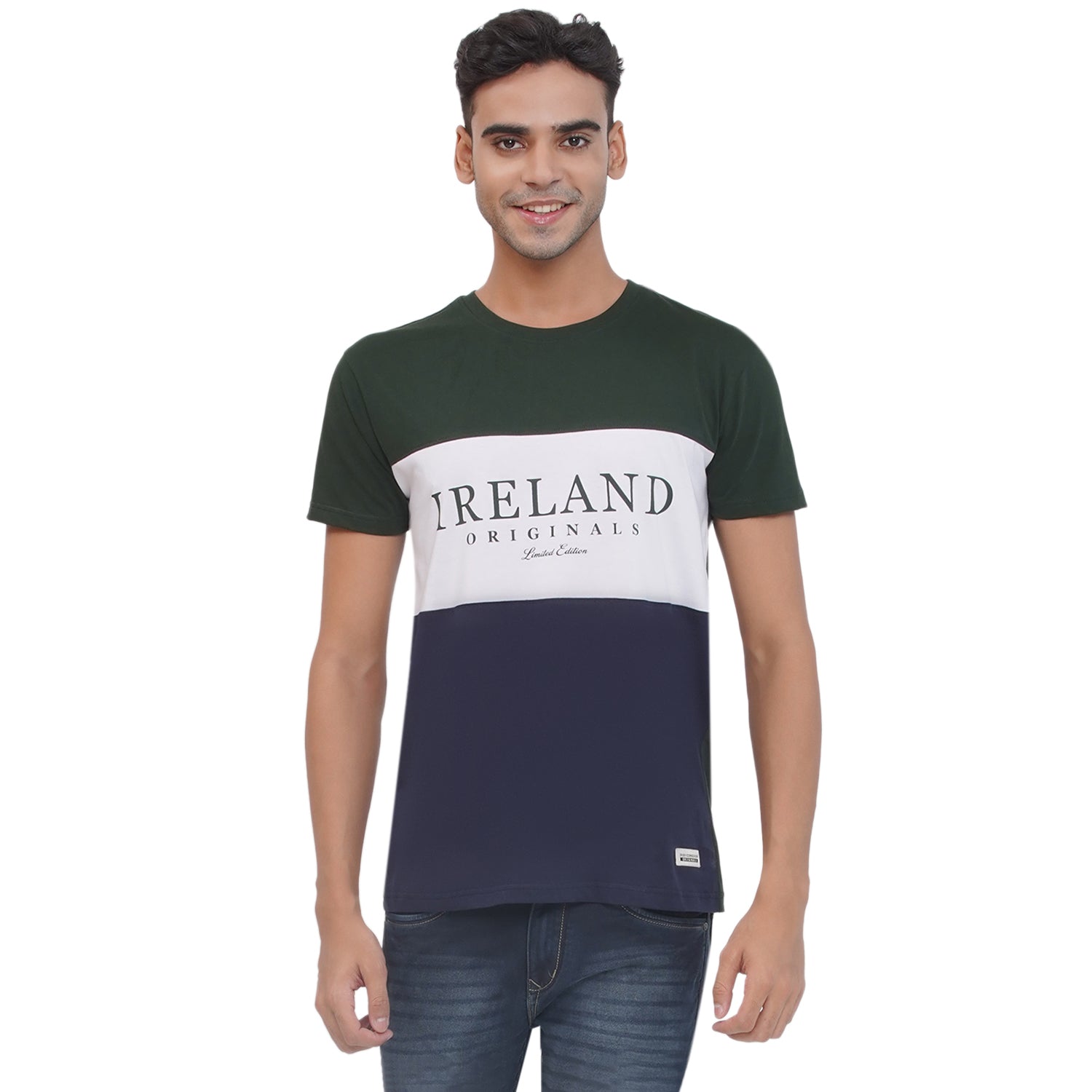 Men's Ireland Color Block T-shirt