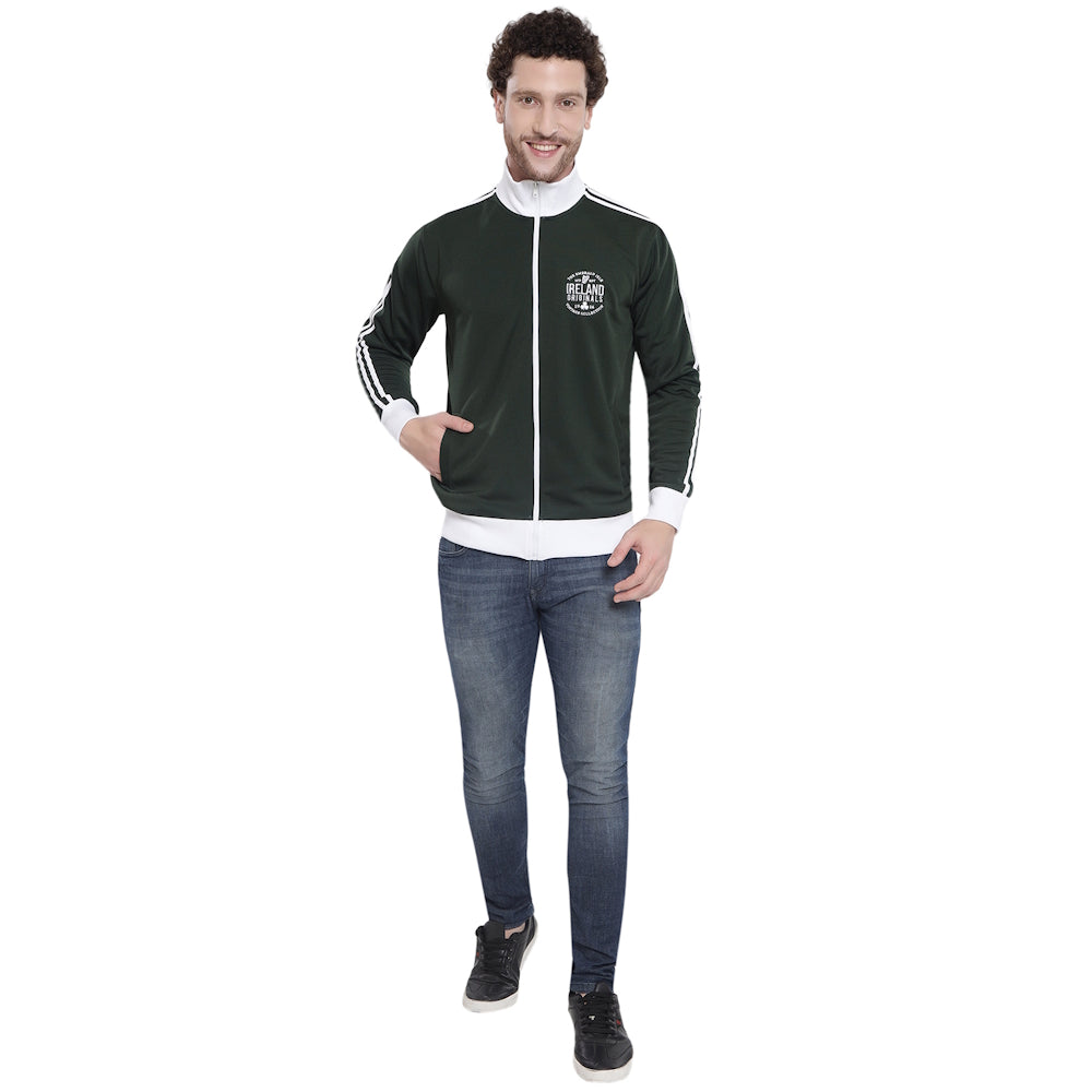 Unisex Ireland Originals 16 Full Zip Green Sweatshirt