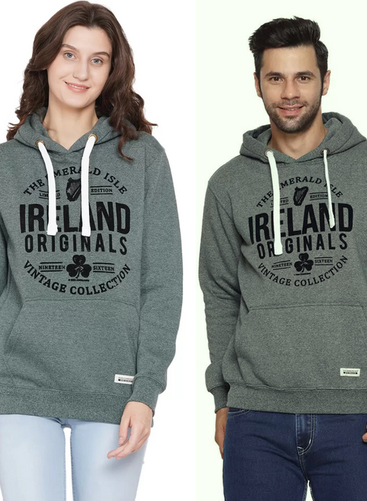 Ireland Originals Green Grindle Unisex Hood