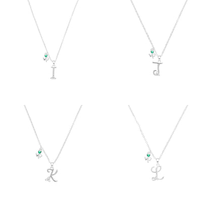 Grá Collection Silver Plated Initial Necklace