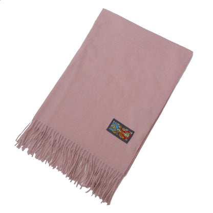 Ladies Supersoft Herringbone Pink Scarf