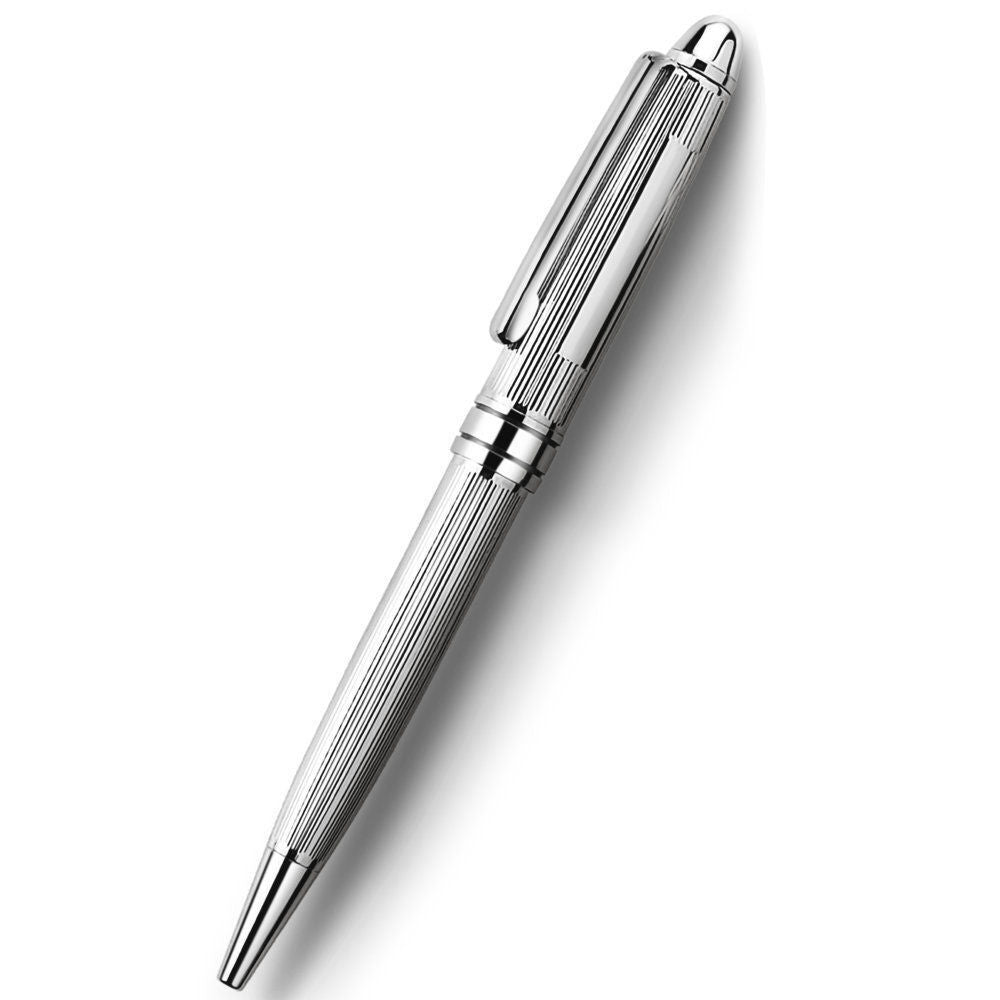 Ribbed Top Ball Point Pen 