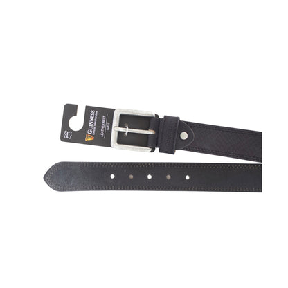 Guinness Leather Black Belt
