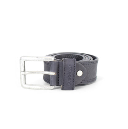Guinness Leather Black Belt