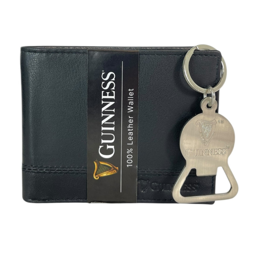 Guinness Leather Wallet And Bottle Opener Gift Set