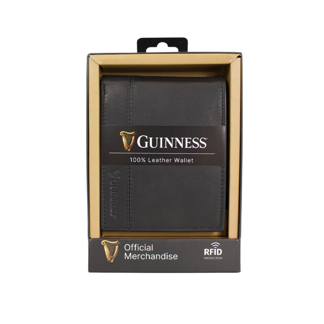 Guinness Black Leather Wallet