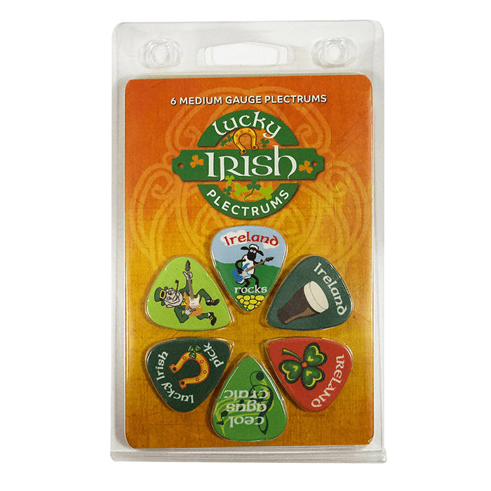 Lucky Irish Plectrum 6 Pack 