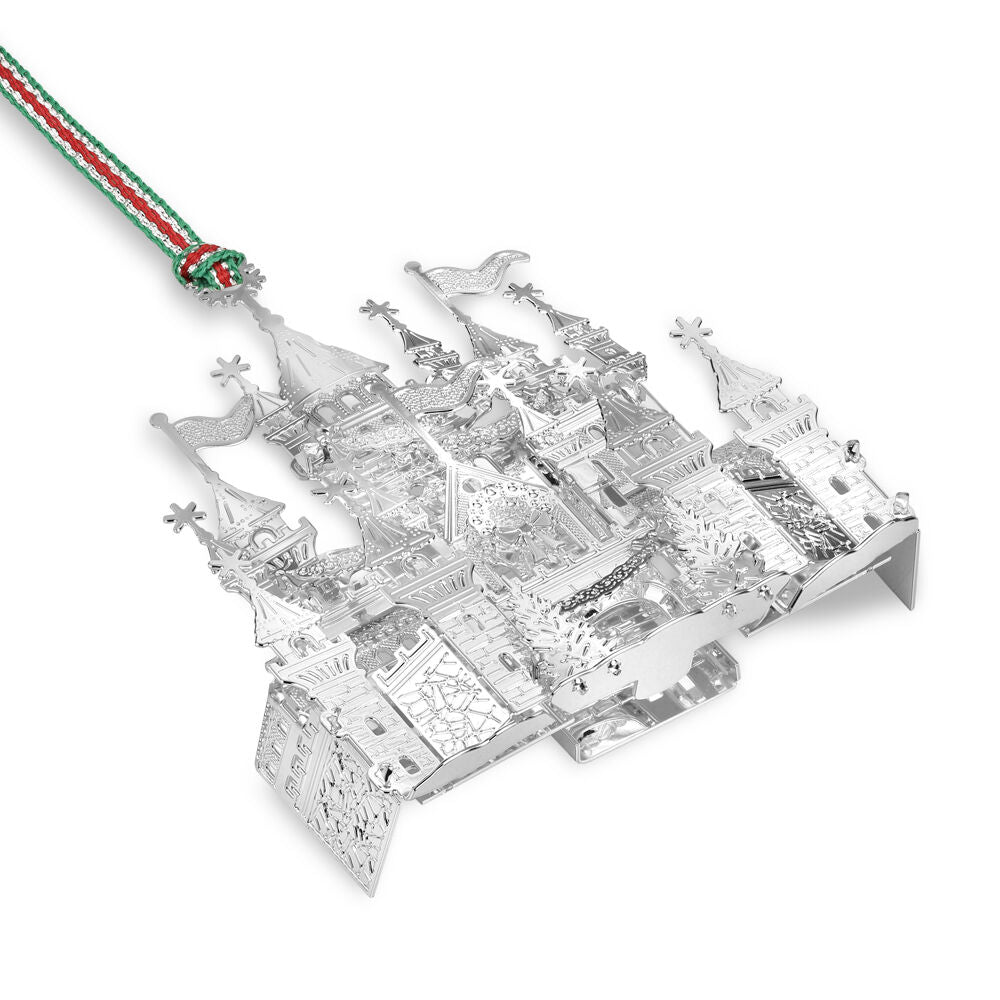 Castle Christmas Tree Ornament 
